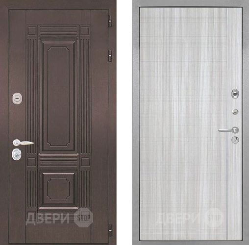 Входная металлическая Дверь Интекрон (INTECRON) Италия В-07 с молдингом Сандал белый в Апрелевке