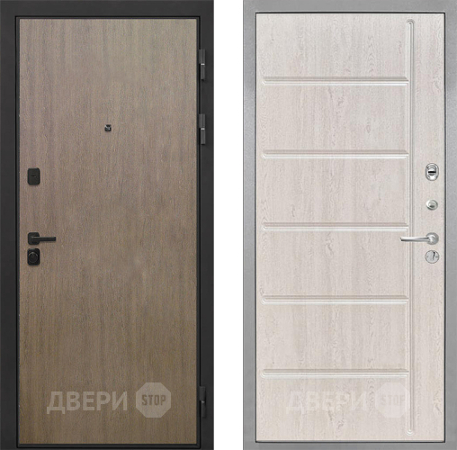 Входная металлическая Дверь Интекрон (INTECRON) Профит Black Венге Коричневый ФЛ-102 Сосна белая в Апрелевке