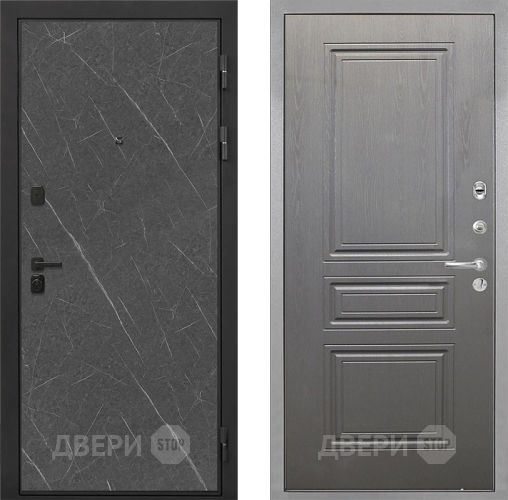 Дверь Интекрон (INTECRON) Профит Black Гранит Лава Оникс ФЛ-243 Графит вуд дуб в Апрелевке