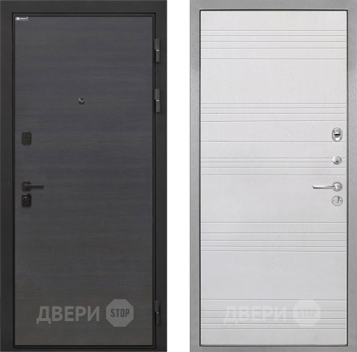 Входная металлическая Дверь Интекрон (INTECRON) Профит Black Эковенге ФЛ-316 Белый ясень в Апрелевке