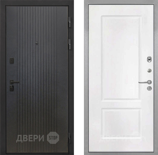 Дверь Интекрон (INTECRON) Профит Black ФЛ-295 КВ-2 Белый матовый в Апрелевке