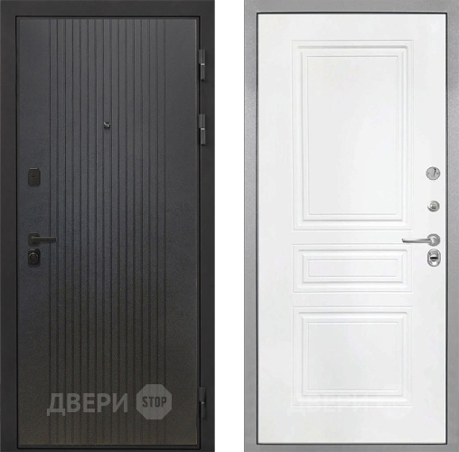Дверь Интекрон (INTECRON) Профит Black ФЛ-295 ФЛ-243 Белый матовый в Апрелевке