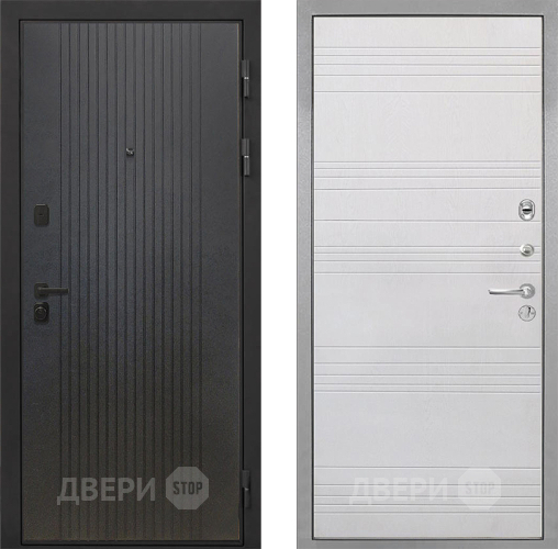 Дверь Интекрон (INTECRON) Профит Black ФЛ-295 ФЛ-316 Белый ясень в Апрелевке