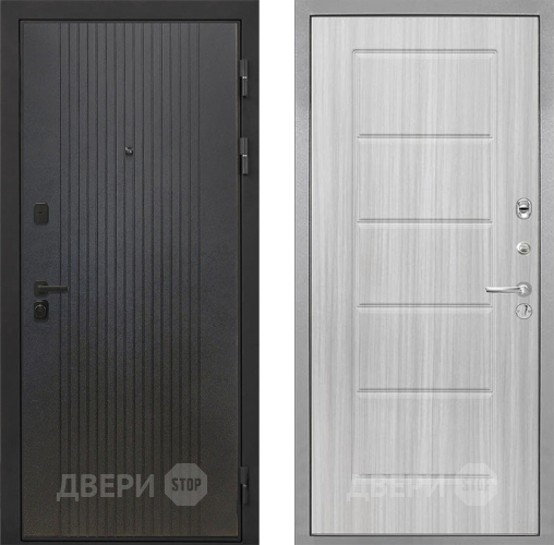 Входная металлическая Дверь Интекрон (INTECRON) Профит Black ФЛ-295 ФЛ-39 Сандал белый в Апрелевке