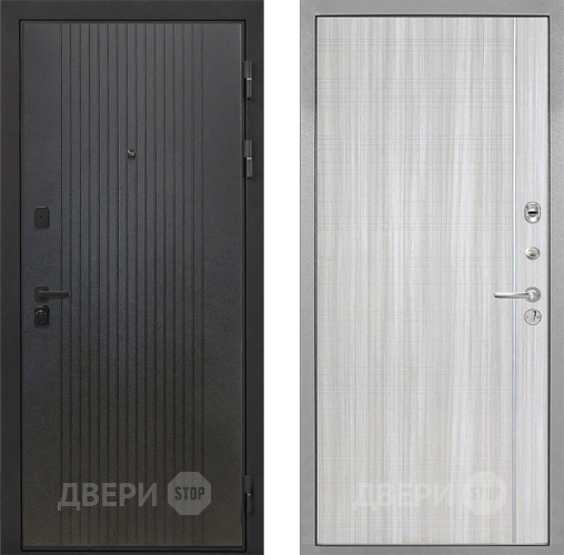 Дверь Интекрон (INTECRON) Профит Black ФЛ-295 В-07 с молдингом Сандал белый в Апрелевке