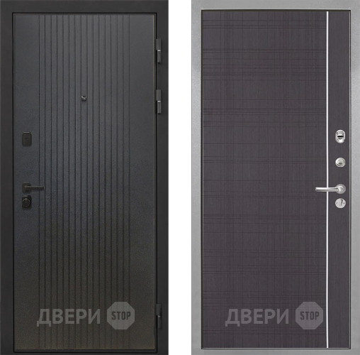 Входная металлическая Дверь Интекрон (INTECRON) Профит Black ФЛ-295 В-07 с молдингом Венге в Апрелевке