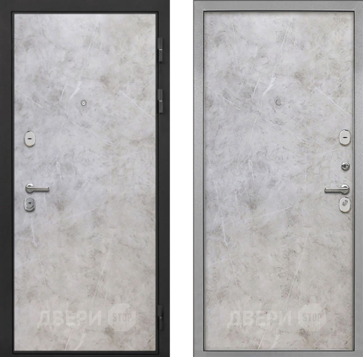 Входная металлическая Дверь Интекрон (INTECRON) Гектор Мрамор Светлый Гладкая Мрамор светлый в Апрелевке