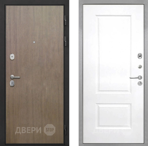 Входная металлическая Дверь Интекрон (INTECRON) Гектор Венге Коричневый Альба Роял Вуд белый в Апрелевке