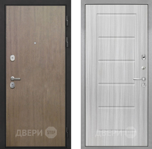 Входная металлическая Дверь Интекрон (INTECRON) Гектор Венге Коричневый ФЛ-39 Сандал белый в Апрелевке