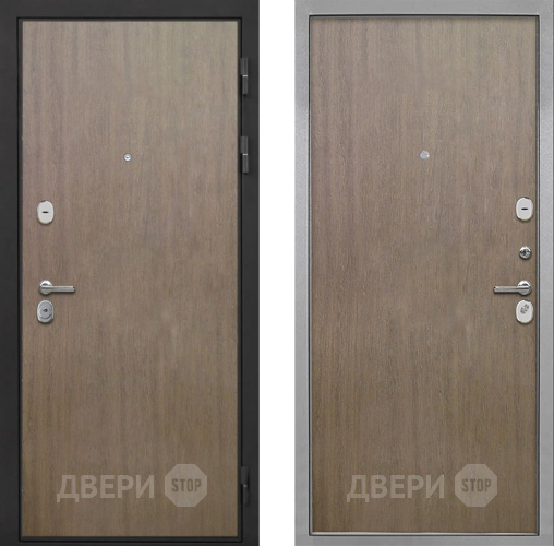 Входная металлическая Дверь Интекрон (INTECRON) Гектор Венге Коричневый Гладкая шпон Венге коричневый в Апрелевке