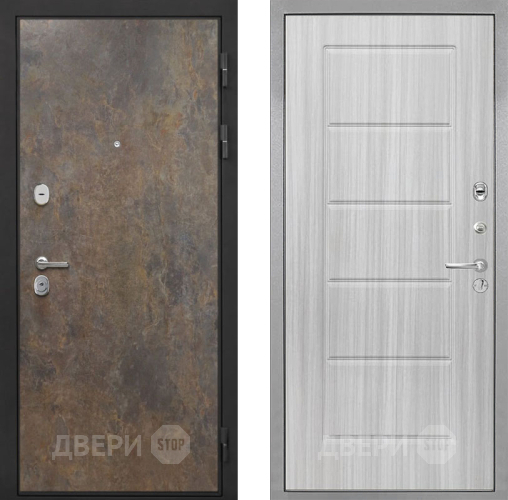 Входная металлическая Дверь Интекрон (INTECRON) Гектор Гранж ФЛ-39 Сандал белый в Апрелевке