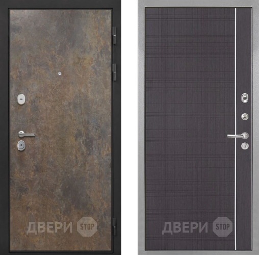 Входная металлическая Дверь Интекрон (INTECRON) Гектор Гранж В-07 с молдингом Венге в Апрелевке