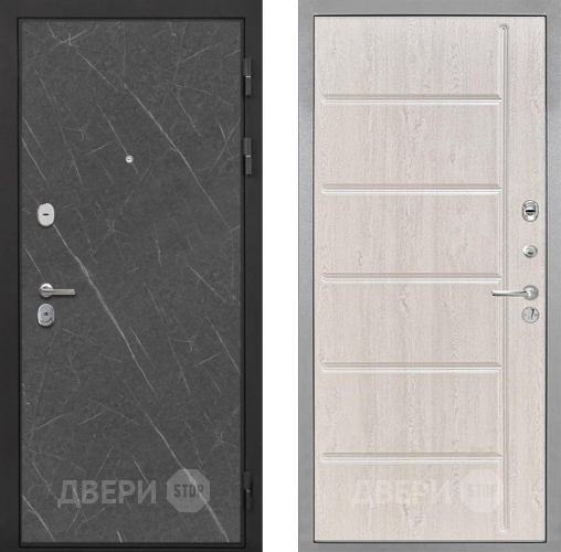 Входная металлическая Дверь Интекрон (INTECRON) Гектор Гранит Лава Оникс ФЛ-102 Сосна белая в Апрелевке
