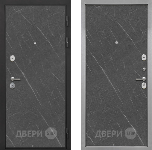 Входная металлическая Дверь Интекрон (INTECRON) Гектор Гранит Лава Оникс Гладкая Гранит лава оникс в Апрелевке