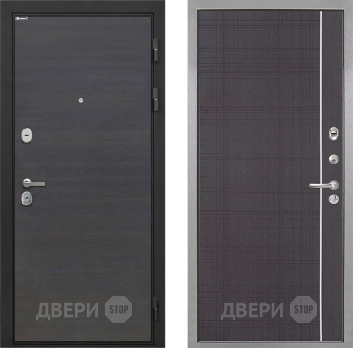 Входная металлическая Дверь Интекрон (INTECRON) Гектор Эковенге В-07 с молдингом Венге в Апрелевке