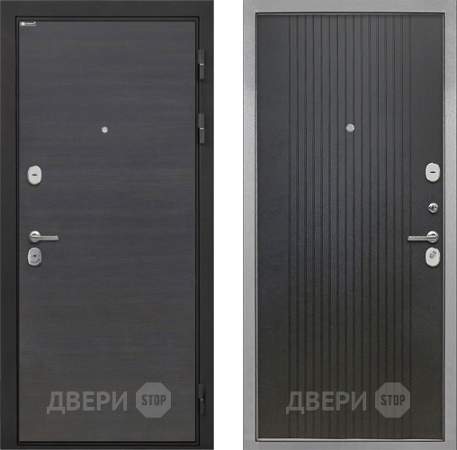 Входная металлическая Дверь Интекрон (INTECRON) Гектор Эковенге ФЛ-295 Лофт черный в Апрелевке