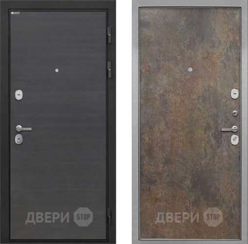 Входная металлическая Дверь Интекрон (INTECRON) Гектор Эковенге Гладкая Гранж в Апрелевке