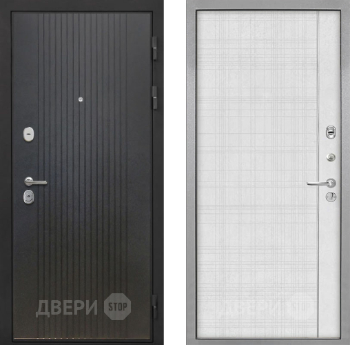 Входная металлическая Дверь Интекрон (INTECRON) Гектор ФЛ-295 В-07 с молдингом Лофт белый в Апрелевке