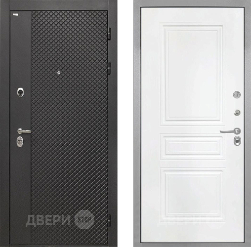 Дверь Интекрон (INTECRON) Олимпия Black 4К ФЛ-243 Белый матовый в Апрелевке