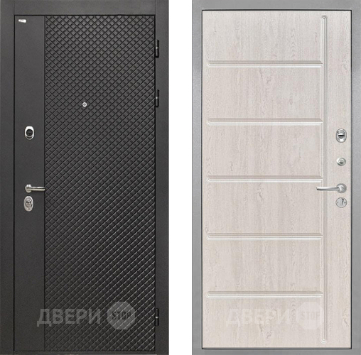 Дверь Интекрон (INTECRON) Олимпия Black 4К ФЛ-102 Сосна белая в Апрелевке