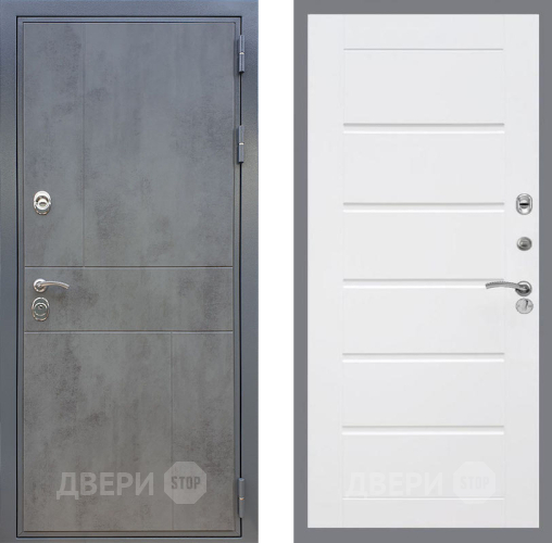 Дверь Рекс (REX) ФЛ-290 Сити Белый ясень в Апрелевке