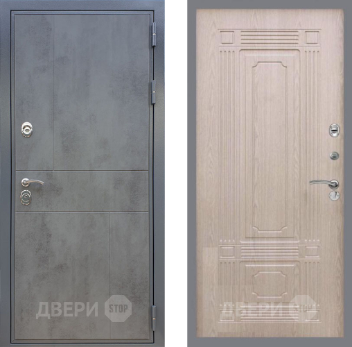 Дверь Рекс (REX) ФЛ-290 FL-2 Беленый дуб в Апрелевке