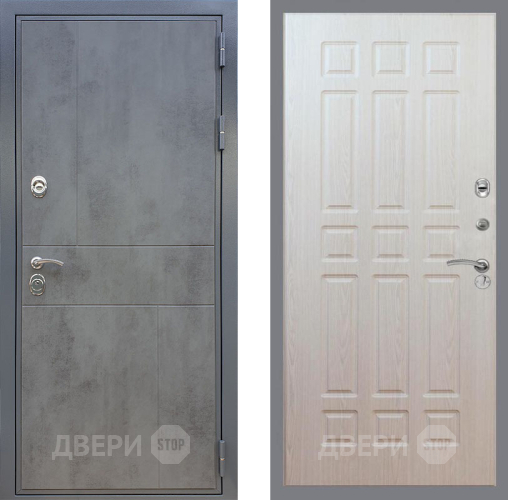 Входная металлическая Дверь Рекс (REX) ФЛ-290 FL-33 Беленый дуб в Апрелевке