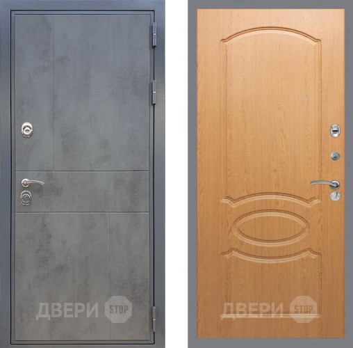 Входная металлическая Дверь Рекс (REX) ФЛ-290 FL-128 Дуб в Апрелевке