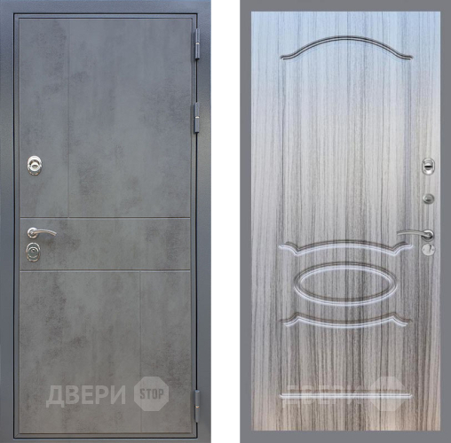 Входная металлическая Дверь Рекс (REX) ФЛ-290 FL-128 Сандал грей в Апрелевке