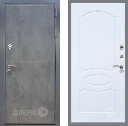 Дверь Рекс (REX) ФЛ-290 FL-128 Силк Сноу в Апрелевке
