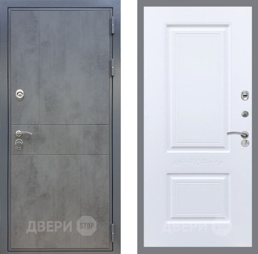 Входная металлическая Дверь Рекс (REX) ФЛ-290 Смальта Силк Сноу в Апрелевке