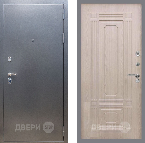 Входная металлическая Дверь Рекс (REX) 11 FL-2 Беленый дуб в Апрелевке
