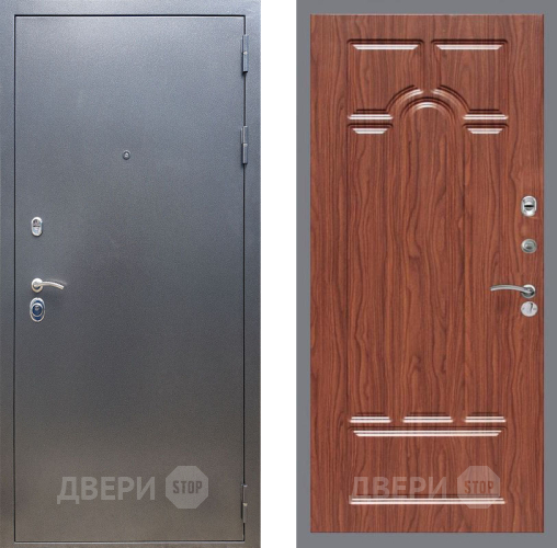 Входная металлическая Дверь Рекс (REX) 11 FL-58 орех тисненый в Апрелевке
