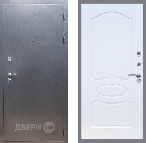 Входная металлическая Дверь Рекс (REX) 11 FL-128 Белый ясень в Апрелевке