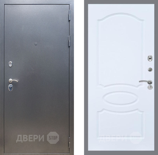 Входная металлическая Дверь Рекс (REX) 11 FL-128 Силк Сноу в Апрелевке