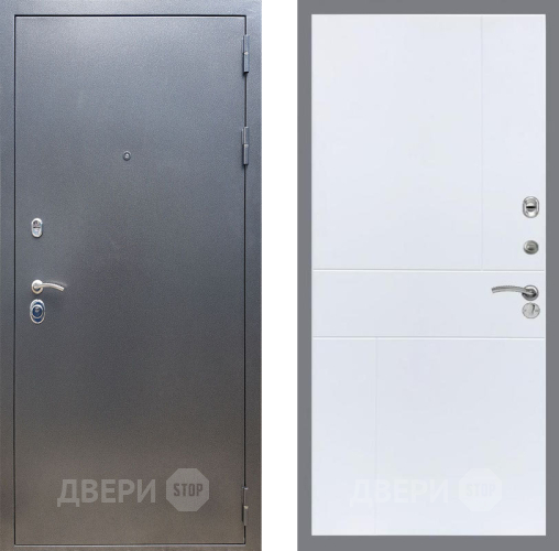 Входная металлическая Дверь Рекс (REX) 11 FL-290 Силк Сноу в Апрелевке