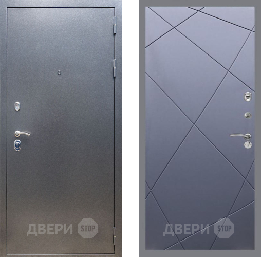 Входная металлическая Дверь Рекс (REX) 11 FL-291 Силк титан в Апрелевке