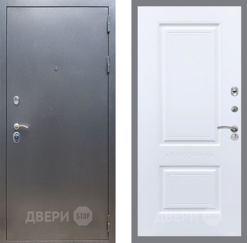 Входная металлическая Дверь Рекс (REX) 11 Смальта Силк Сноу в Апрелевке
