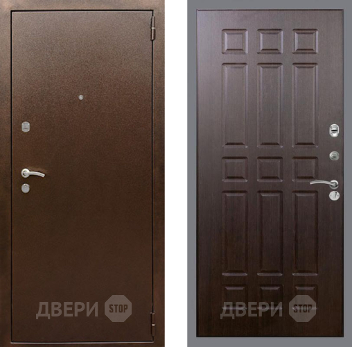 Входная металлическая Дверь Рекс (REX) 1А Медный Антик FL-33 Венге в Апрелевке
