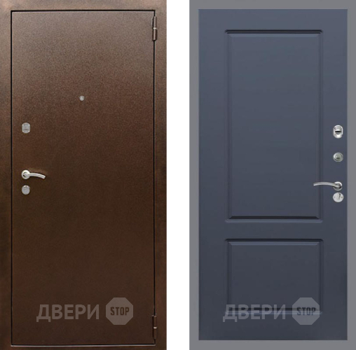 Входная металлическая Дверь Рекс (REX) 1А Медный Антик FL-117 Силк титан в Апрелевке