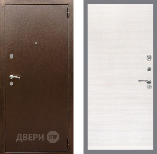 Входная металлическая Дверь Рекс (REX) 1А Медный Антик GL Акация в Апрелевке