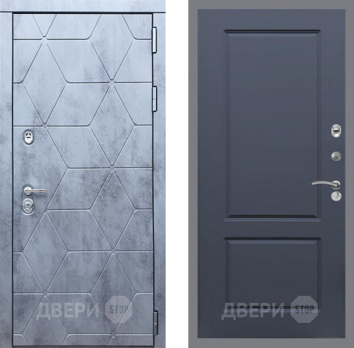 Входная металлическая Дверь Рекс (REX) 28 FL-117 Силк титан в Апрелевке