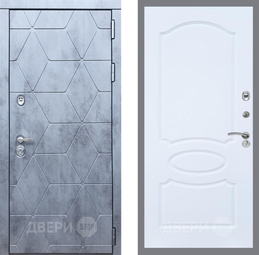 Входная металлическая Дверь Рекс (REX) 28 FL-128 Силк Сноу в Апрелевке