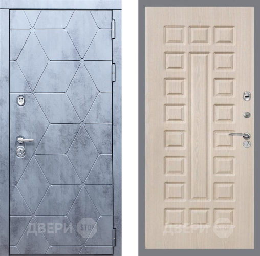Входная металлическая Дверь Рекс (REX) 28 FL-183 Беленый дуб в Апрелевке