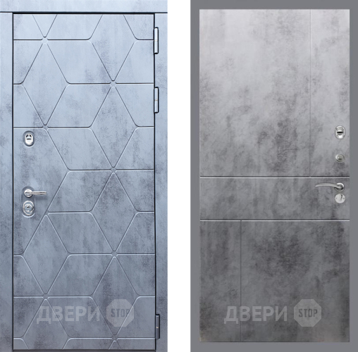 Входная металлическая Дверь Рекс (REX) 28 FL-290 Бетон темный в Апрелевке
