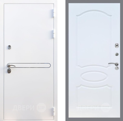 Дверь Рекс (REX) 27 FL-128 Белый ясень в Апрелевке