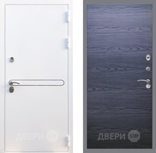 Входная металлическая Дверь Рекс (REX) 27 GL Дуб тангенальный черный в Апрелевке