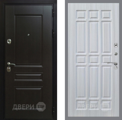 Входная металлическая Дверь Рекс (REX) Премиум-Н FL-33 Сандал белый в Апрелевке