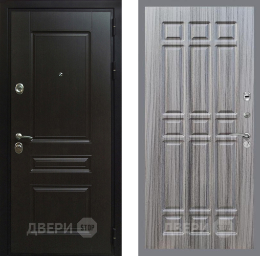 Входная металлическая Дверь Рекс (REX) Премиум-Н FL-33 Сандал грей в Апрелевке