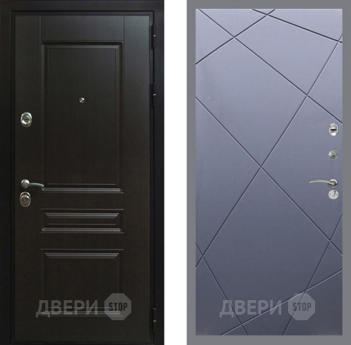 Входная металлическая Дверь Рекс (REX) Премиум-Н FL-291 Силк титан в Апрелевке